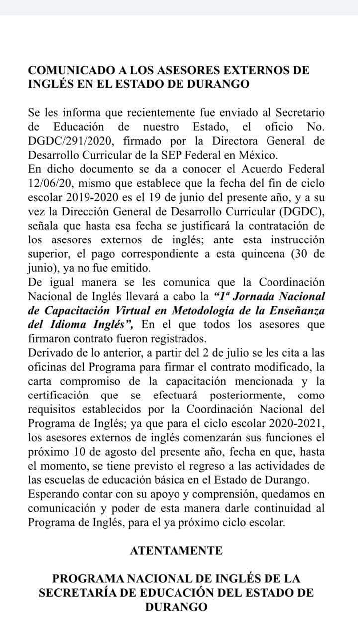 Carta al PRONI