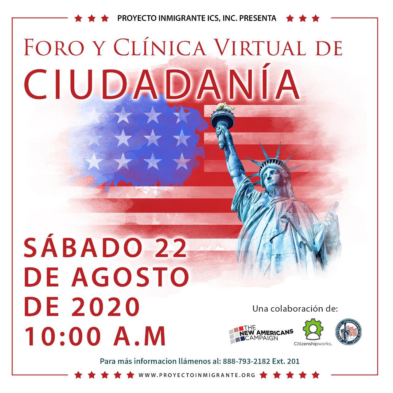 Foro y Clínica Virtual de Ciudadanía