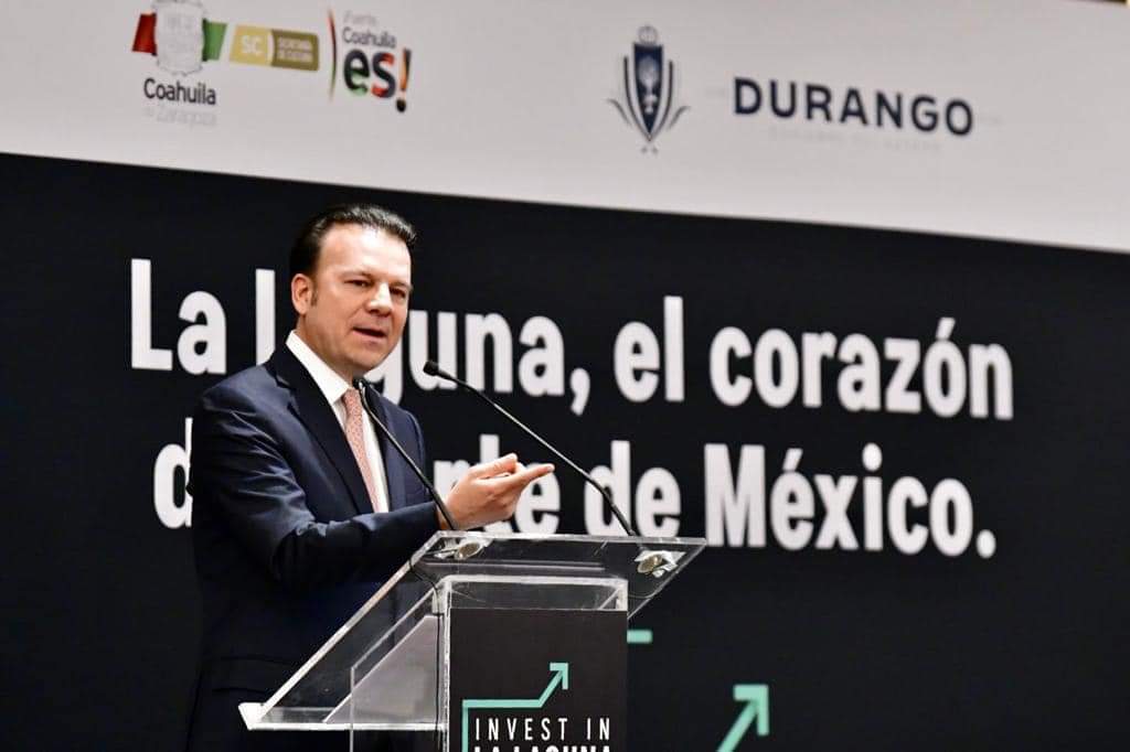 La Laguna es tierra fértil para la inversión, Esteban y Riquelme impulsan trabajo conjunto